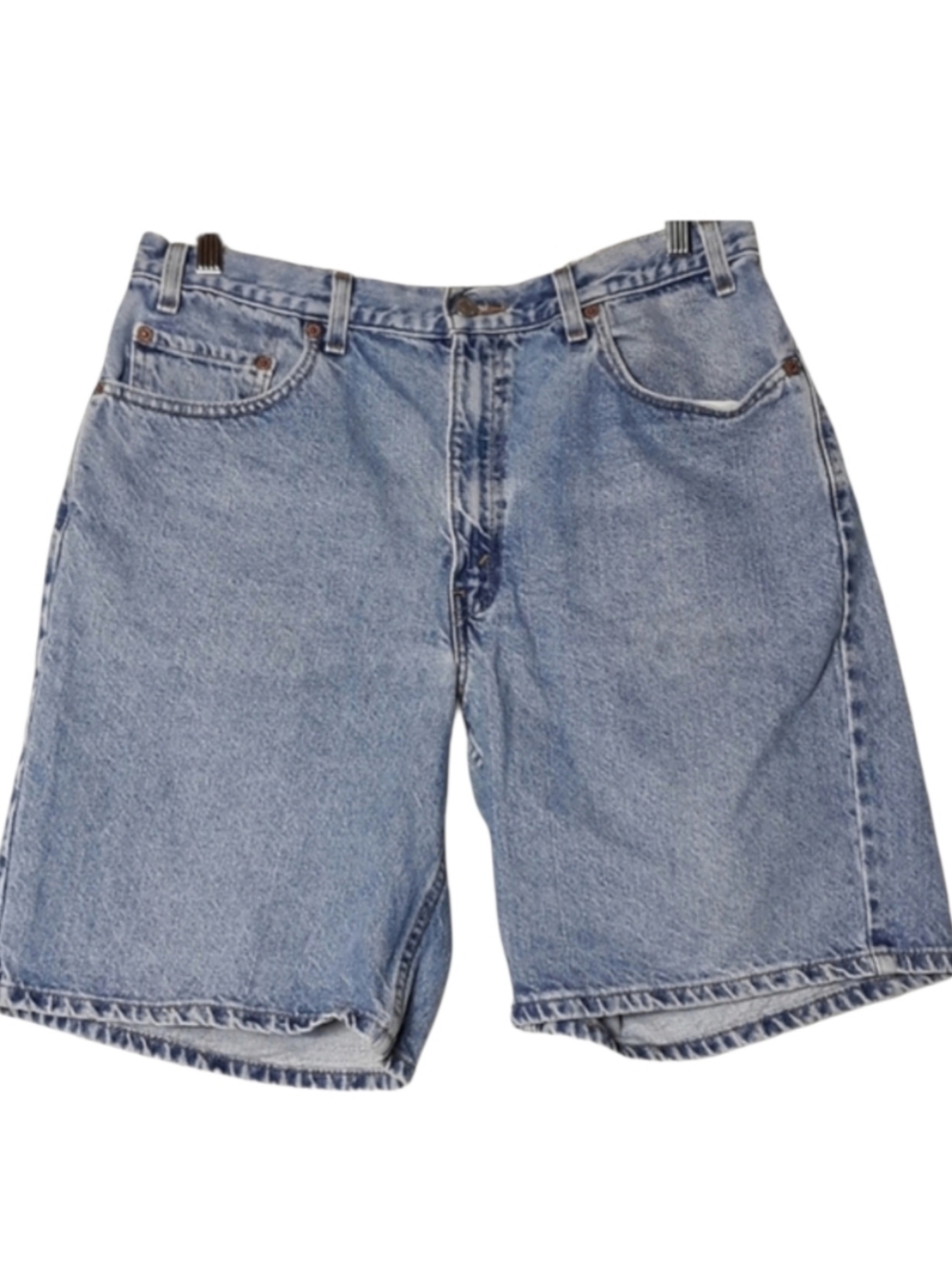 Levi's 550 Relaxed Fit Denim Blue Jean Shorts SZ 36